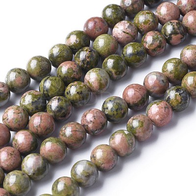 Gemstone Beads Strands GSR6mmC043-1
