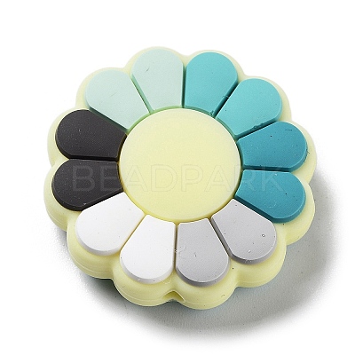 Flower Silicone Beads SIL-R014-01B-1
