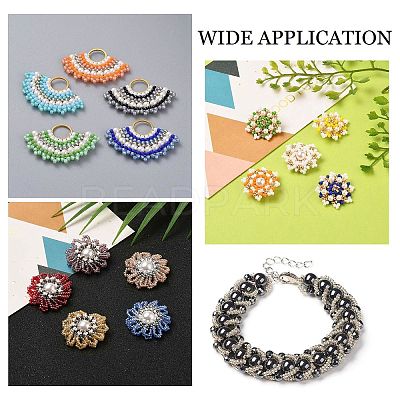Special Coated Nylon Beading Threads for Seed Beads OCOR-R038-20-1