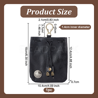 Leather Coin Purse AJEW-WH0314-415B-1