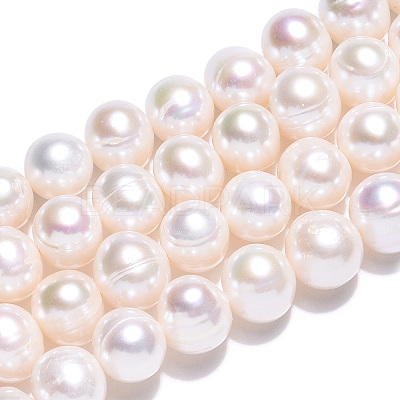 Natural Cultured Freshwater Pearl Beads Strands PEAR-N013-08C-1