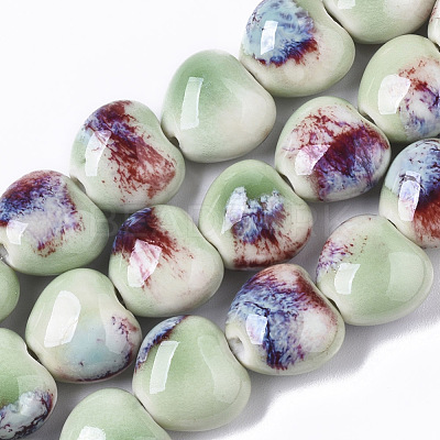 Handmade Porcelain Beads PORC-S498-15A-01-1