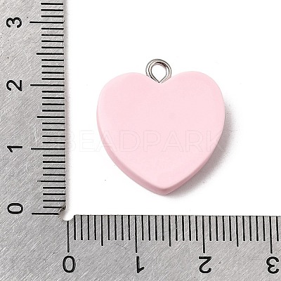 Opaque Resin Pendants RESI-C079-04C-02-1