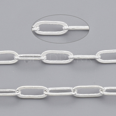 Brass Paperclip Chains X-CHC-S008-001D-S-1
