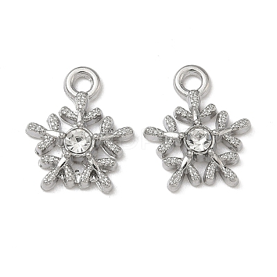Christmas Alloy Crystal Rhinestone Pendants FIND-L026-01J-P-1