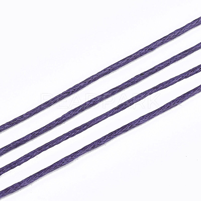 Waxed Cotton Thread Cords YC-R003-1.0mm-10m-192-1