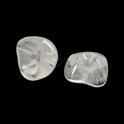 Electroplated Glass Beads GLAA-G119-01I-1