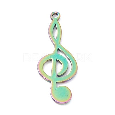 Ion Plating(IP) 304 Stainless Steel Pendants STAS-F249-40M-1