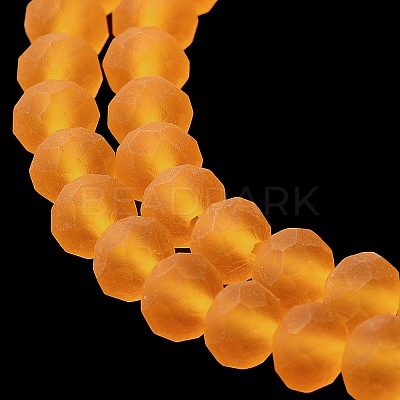 Transparent Glass Beads Strands X-EGLA-A034-T6mm-MD05-1