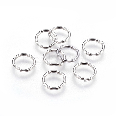 Tarnish Resistant 304 Stainless Steel Saw Cut Open Jump Rings STAS-P212-24P-05-1