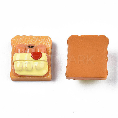 Opaque Epoxy Resin Cabochons LS-CRES-S358-50-1