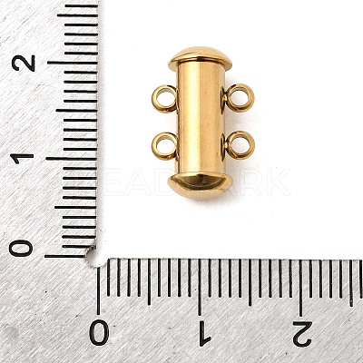 304 Stainless Steel Slide Lock Clasps STAS-F350-05A-G-1