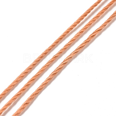 Round Waxed Polyester Thread String YC-D004-02E-016-1