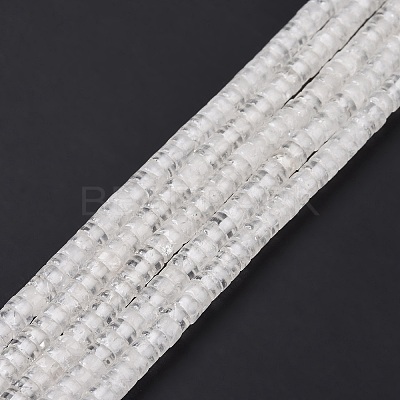 Natural Quartz Crystal Beads Strands G-F631-A53-1