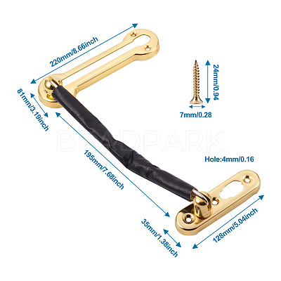 Stainless Steel Swing Bar Door Lock X1-SW-TAC0002-02B-1