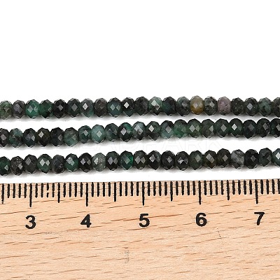 Natural Emerald Beads Strands G-B175-A20-2x3mm-1