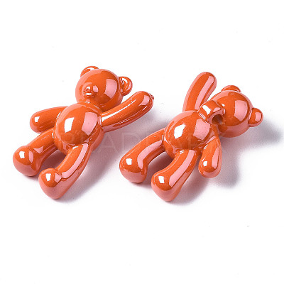 Opaque Acrylic Pendants PACR-ZX016-08G-1