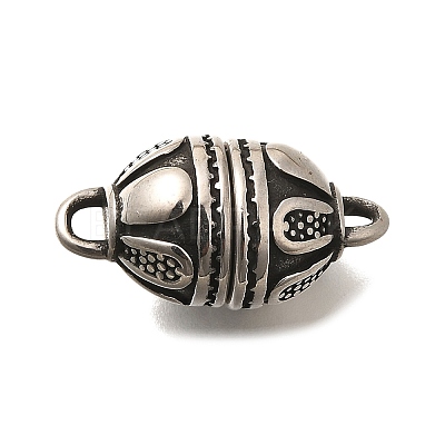 304 Stainless Steel Magnetic Clasps STAS-R140-21AS-1