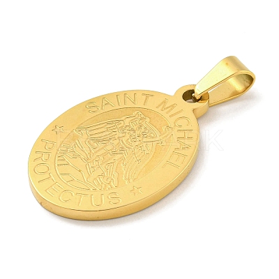 Ion Plating(IP) 304 Stainless Steel Pendants STAS-C102-09C-G-1