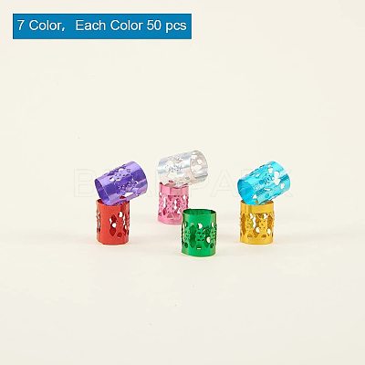 Aluminum Wire Hair Coil Cuffs ALUM-PH0003-02-1