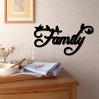 Laser Cut Basswood Wall Sculpture WOOD-WH0123-070-1