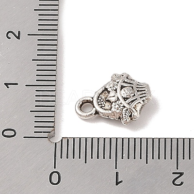 Tibetan Style Alloy Charms TIBE-Q090-23AS-1