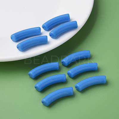 Opaque Acrylic Beads MACR-S372-002B-14-4127-1