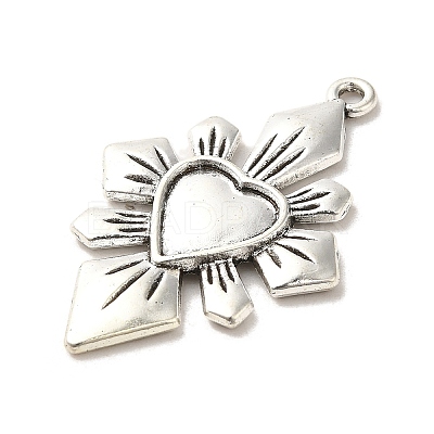 Tibetan Style Alloy Pendants PALLOY-M217-01H-AS-1