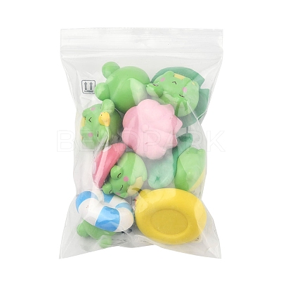 1Set Resin Frog Display Decoration AJEW-FS0001-24-1