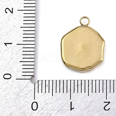 Natural White Shell Pendants STAS-D385-01B-G-1