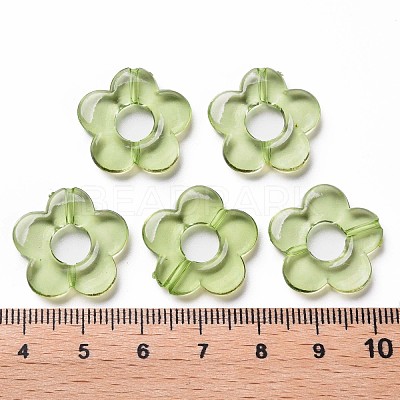 Transparent Acrylic Bead Frames TACR-S154-29B-83-1