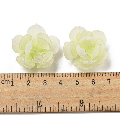 Heat Shrink Plastic Petal Bead Caps SACR-M007-01A-1