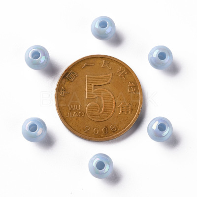 Opaque Acrylic Beads MACR-S370-D6mm-SS2113-1