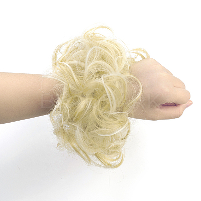 Synthetic Hair Bun Extensions OHAR-G006-A06-1
