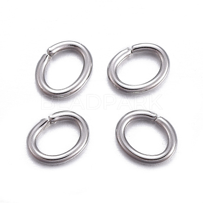 Non-Tarnish 316 Surgical Stainless Steel Open Jump Rings X-STAS-F221-40P-F-1