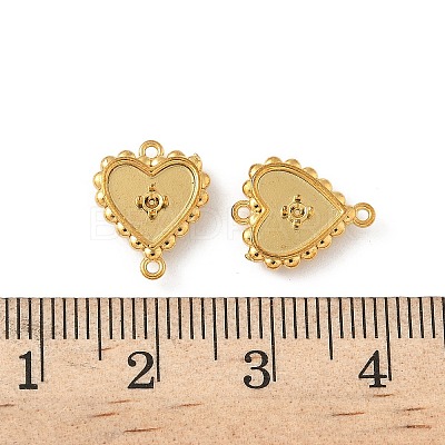 304 Stainless Steel Connector Cabochon Settings STAS-Z144-07G-1
