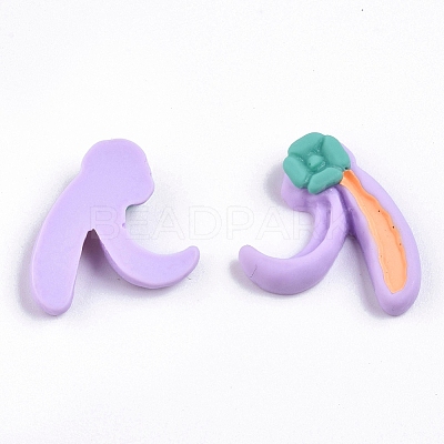Opaque Resin Cabochons CRES-N022-88B-1
