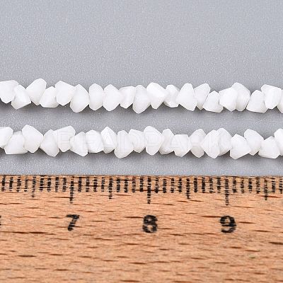 Opaque Glass Beads Strands GLAA-N019-3mm-03-1