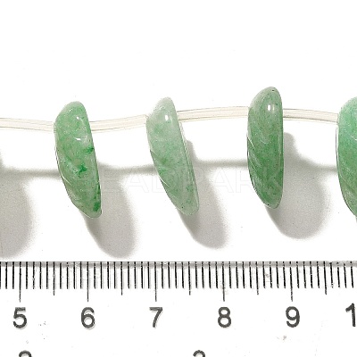 Natural Green Aventurine Beads Strands G-P561-A06-01-1