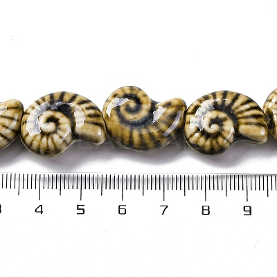 Ocean Series Handmade Porcelain Beads PORC-R002-03C-1