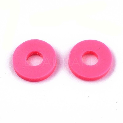Handmade Polymer Clay Beads CLAY-Q251-4.0mm-77-1