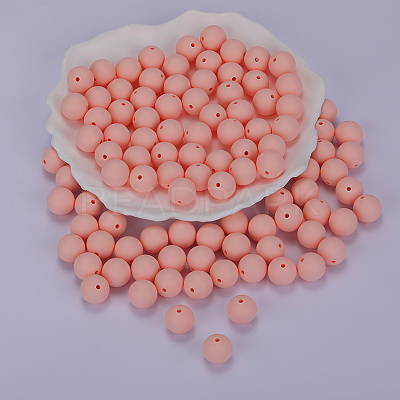 Round Silicone Focal Beads LS-SI-JX0046A-59-1