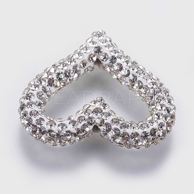 Polymer Clay Grade A Rhinestone Bead Frames RB-G165-04-1