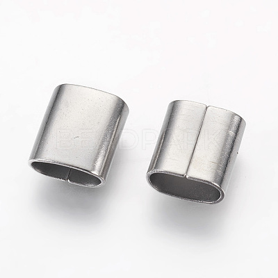 Tarnish Resistant 201 Stainless Steel Slide Charms STAS-G187-29P-B-1