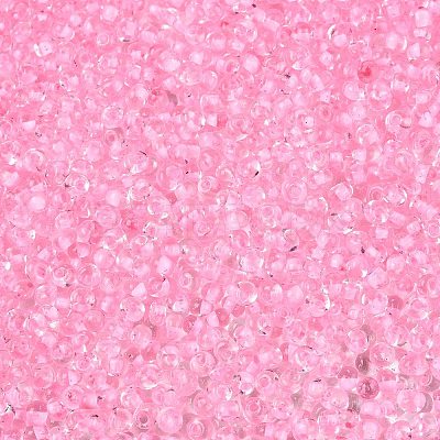 8/0 Inside Colours Transparent Glass Seed Beads X1-SEED-T007-06G-1