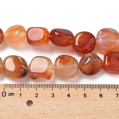 Natural Agate Beads Strands G-H295-D01-17-1