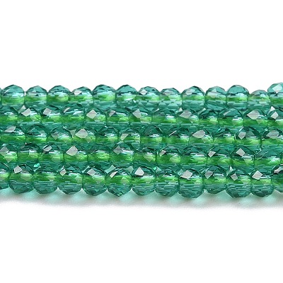 Transparent Glass Beads Strands GLAA-H021-03-17-1