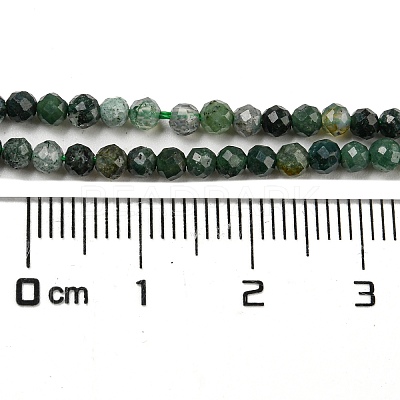 Natural Moss Agate Beads Strands X-G-K020-3mm-32-1