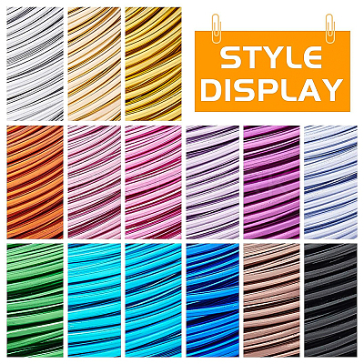Round Anodized Aluminum Wire AW-BC0007-2.0mm-10-1