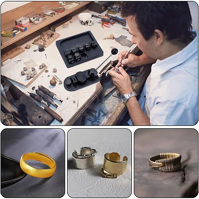 Plastic Nylon Jewelry Ring Bending Machine TOOL-WH0125-62-1